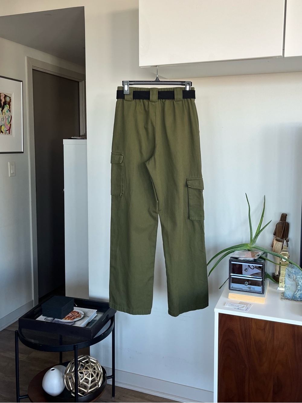 Aritzia Tna Cargo Pants Classic Utility Style Cabin Core Sz S - Picture 11 of 17